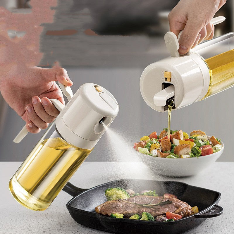 2-in-1 Oil and Vinegar Sprayer Bottle - Lux Shopping