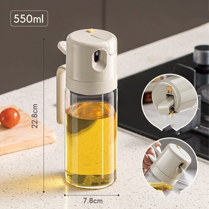 2-in-1 Oil and Vinegar Sprayer Bottle - Lux Shopping