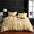 European style washed silk three-piece solid color bed sheet duvet cover